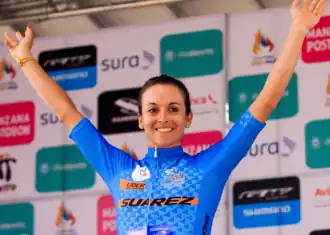 Diana Peñuela in de Ronde van Colombia 2017