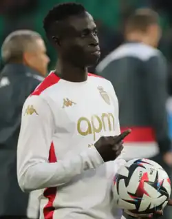 Diatta in 2025 met AS Monaco