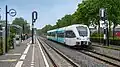 Arriva GTW op het station. Eentje van de Noordelijke Nevenlijnen