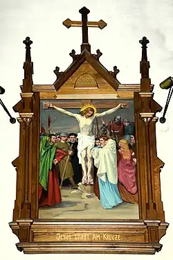 kruiswegstatie (ca. 1901), Dudelange