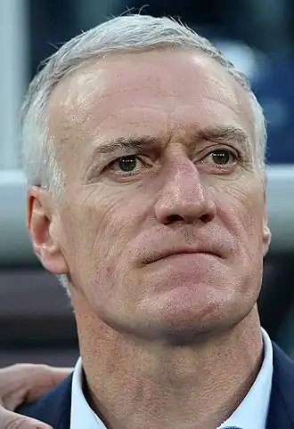 Deschamps in 2018