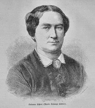 Maria Susanne Kübler in Die Gartenlaube in 1873.