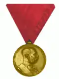 Bronzen medaille voor strijdkrachten en gendarmerie