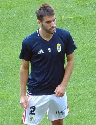 Jóhannesson in 2017 als speler van Real Oviedo