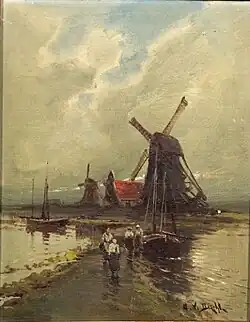 Dutch coastal scene