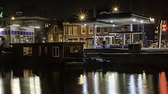 Het voormalige pompstation aan de Turfsingel