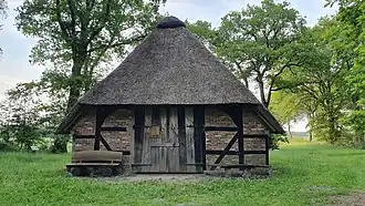 Gerestaureerde schaapskooi bij Stemmen