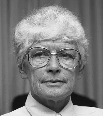 Dieuwke de Graaff-Nauta in 1989