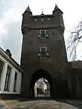 De Dijkpoort in Hattem vanaf de achterzijde