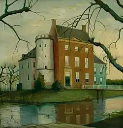 De borg Dijksterhuis van Alberda in Pieterburen