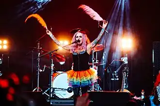 Dilana tijdens Hello Festival in 2022