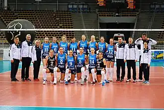 Team van Dinamo Moskou, december 2017