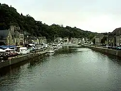 Dinan aan de rivier de Rance