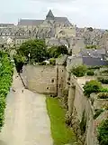 Dinan met zijn stadswallen