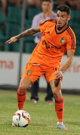 Diogo Viana bij Litex Lovech (2015)