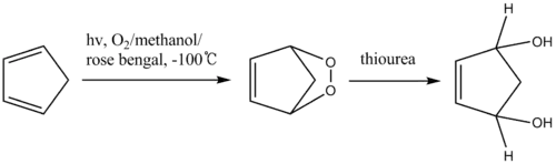 Reductie van cyclisch peroxide