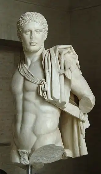 Sculptuur van Diomedes, Romeinse kopie van een Grieks beeld uit ca. 440-430 v.Chr.