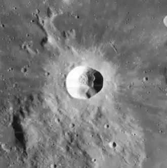 Foto gemaakt door Lunar Orbiter 4