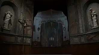 Diorama van Louis Daguerre, Bry-sur-Marne, 1842.