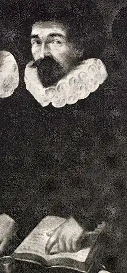 Dirck Beuckel afgebeeld op een schilderij van Jan Ariens Duif in 1636