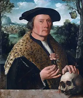 Dirck Jacobsz.: Portret van Pompeius Occo
