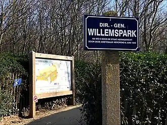 Het Directeur-Generaal Willemspark in Heist-aan-zee