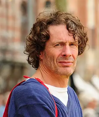 Dirk tijdens een bezoekje aan de Sinksenfoor te Antwerpen, 2012