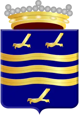 Het wapen van Dirksland (1816-1966)