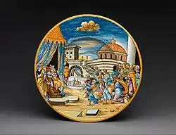 schotel met Jozef en zijn broeders