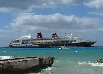 De Disney Magic in St. Thomas.