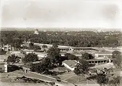 Blik op Hyderabad eind negentiende eeuw foto: Deen Dayal, Curzon Collection