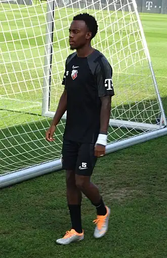 Van der Kust op een training van FC Utrecht (2022)