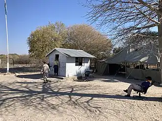 grenscontrolepost Dobe, Botswana