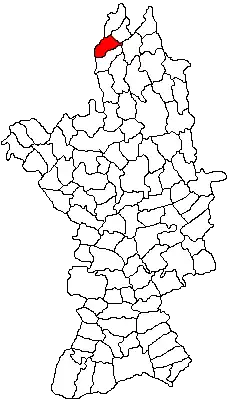 Kaart van Dobroteasa