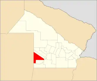 Kaart van departement