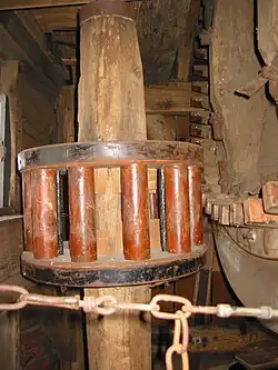 Bouten zijn hier duidelijk te zien