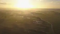 Doezumermieden tijdens de zonsondergang van 1 december 2017