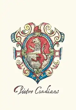 Wapenschild van de familie Candiano