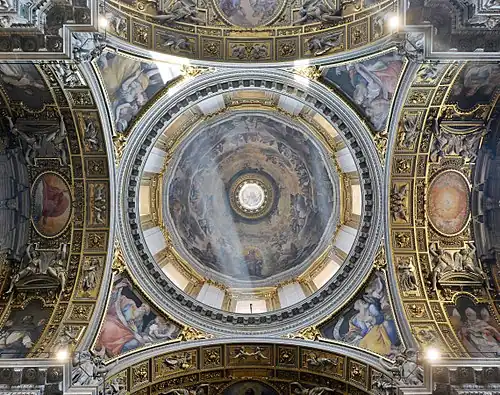 Koepel van de Kapel van Paulus V.