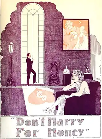 Advertentie voor Don't Marry for Money