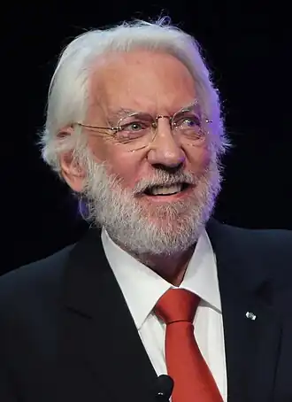 Donald Sutherland in 2013