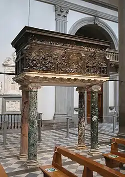 Donatello en atelier, Kansel van de verrijzenis, na 1460