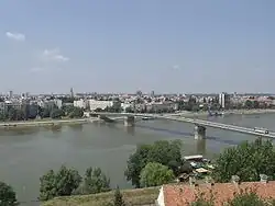 De Donau bij Novi Sad, Servië