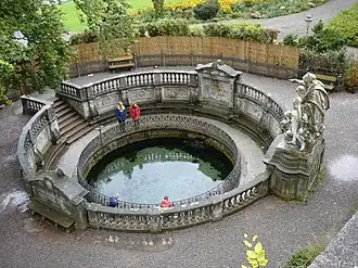 De Donaubron in Donaueschingen, Duitsland