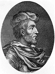 17e-eeuwse uitbeelding van Donnchad mac Crínáin