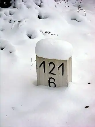 Kilometer 121,6 Kleef-Kranenburg