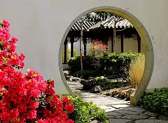 Doorkijkje in de tuin