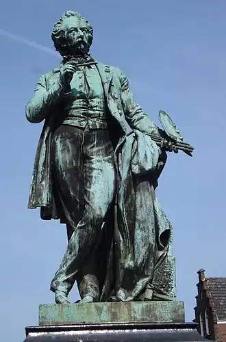 Standbeeld van Ary Scheffer