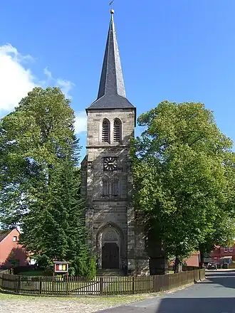 Evang.-lutherse dorpskerk, Barmke (1882)