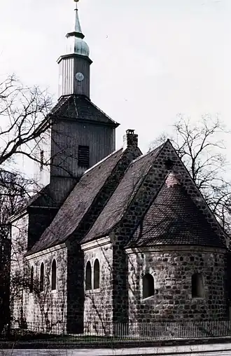 De dorpskerk van Mariendorf